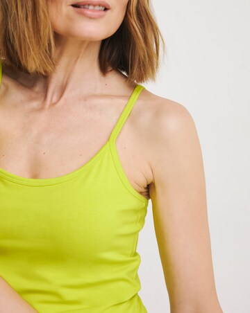 Green Cami Vest with Adjustable Straps
