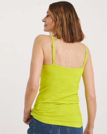 Green Cami Vest with Adjustable Straps
