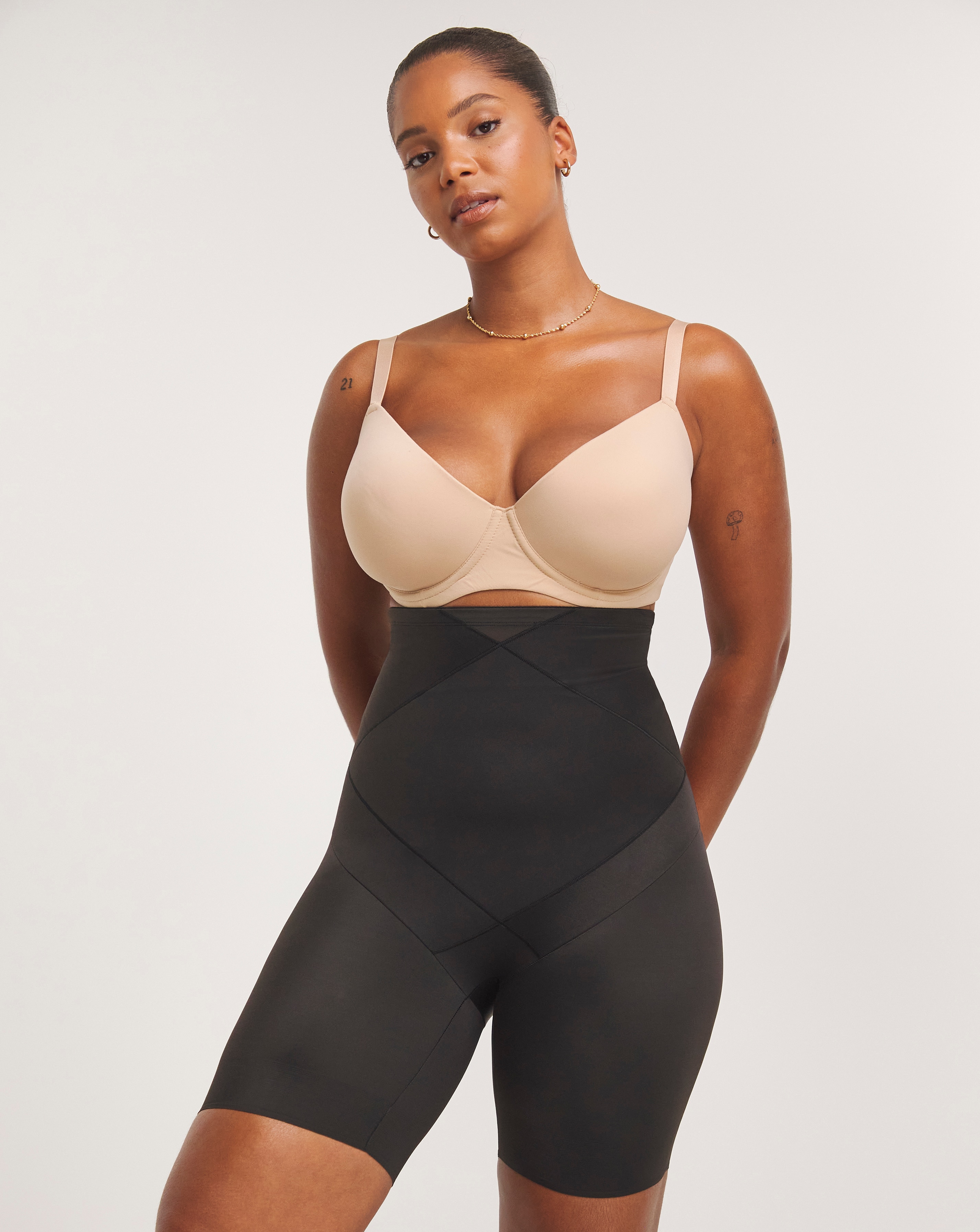 Miraclesuit TummyTuck Thigh Slimmer Blk