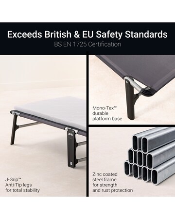 Jay-Be Compact Folding Bed with Mattress