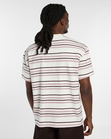 Dickies Short Sleeve East Liberty Stripe T-Shirt - Ecru