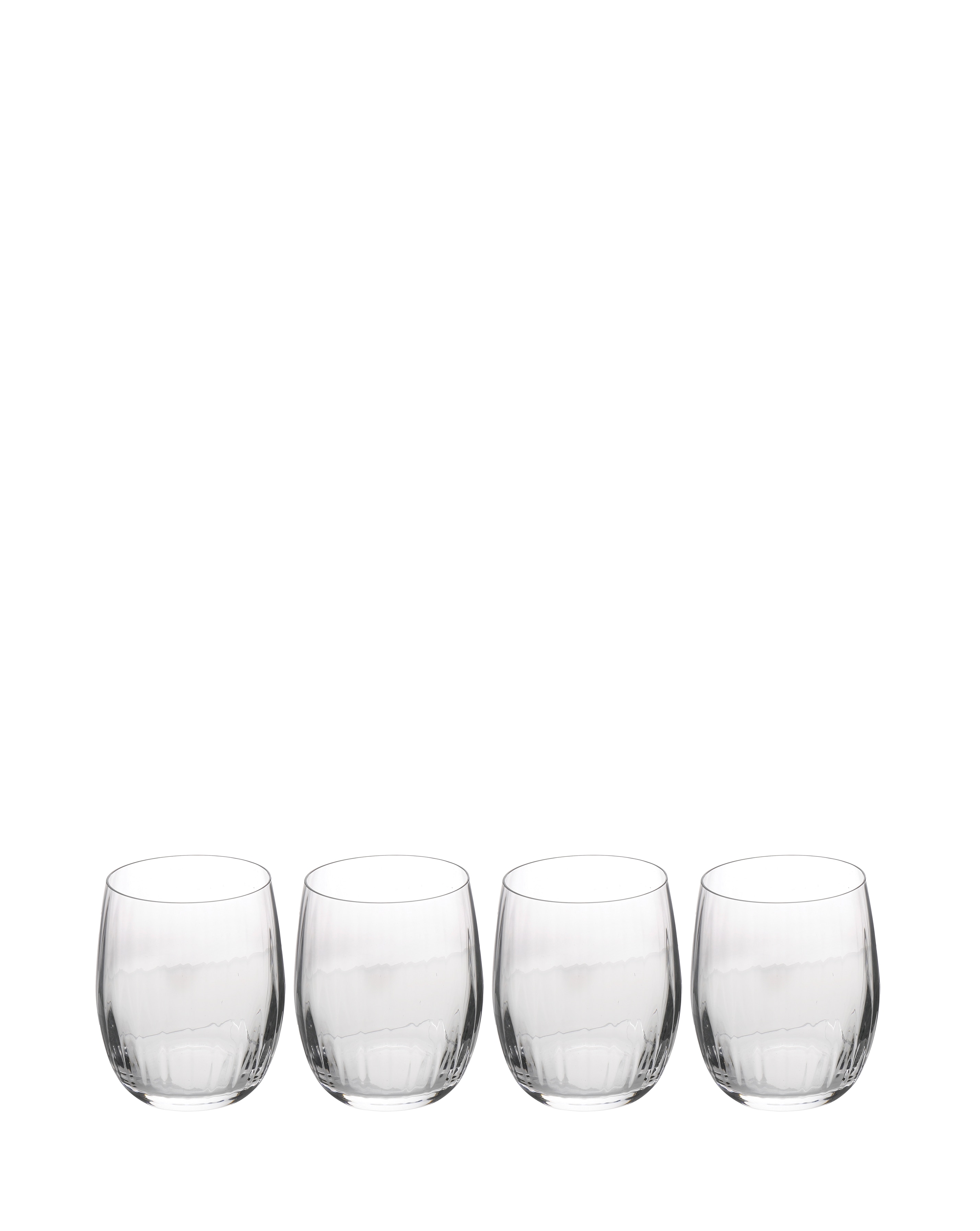 Mikasa Treviso Stemless Wine Glass Set