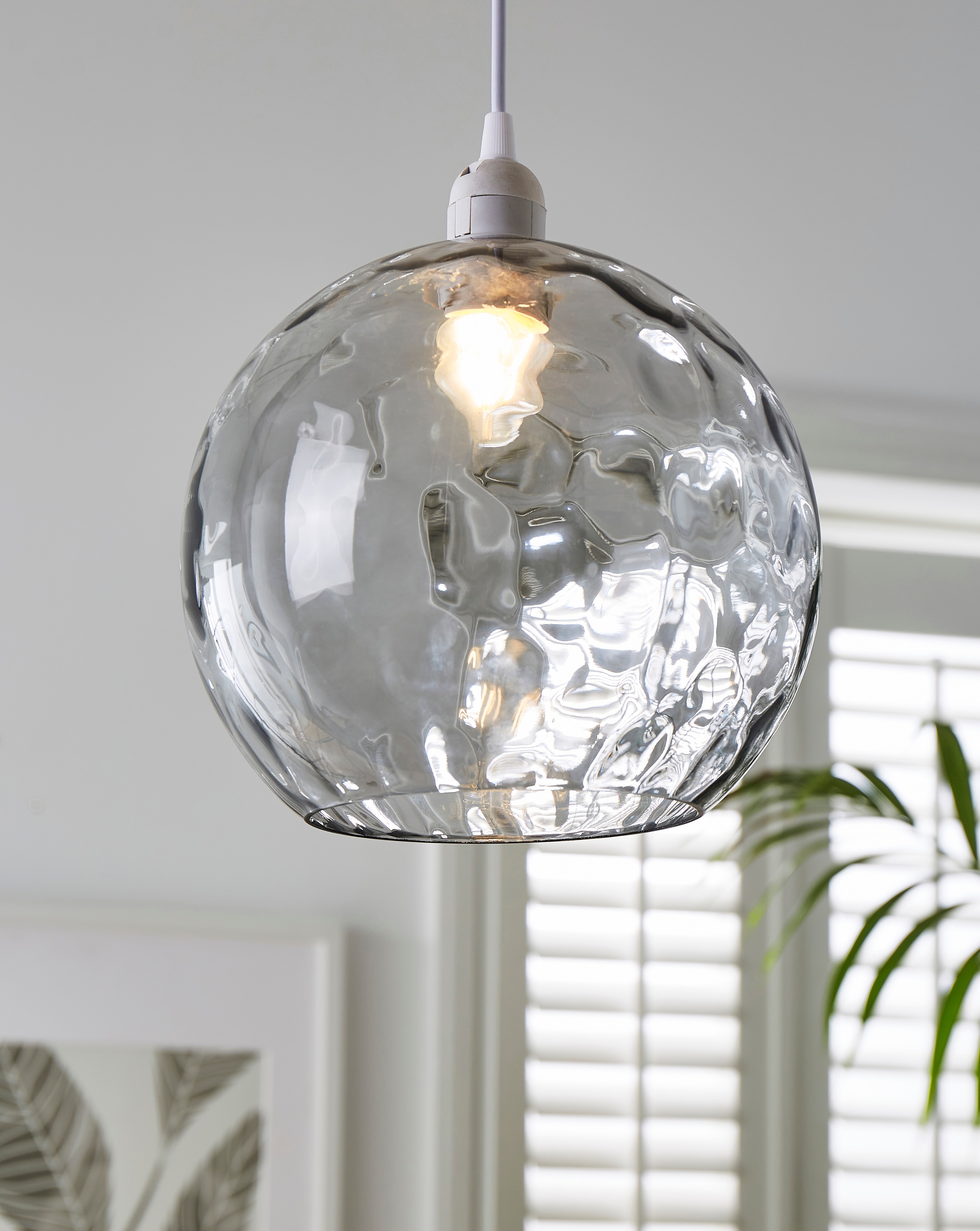 Glass Ripple Easy Fit Shade