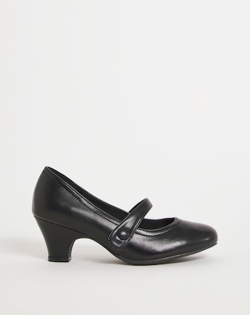Vallie Mary Jane Shoe - Wide Fit (E)