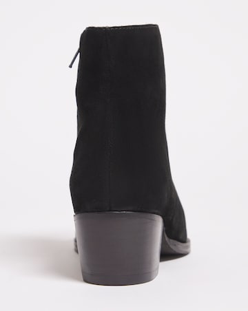 Sweetie Suede Leather Western Cowboy Boot - Extra Wide Fit (EEE)