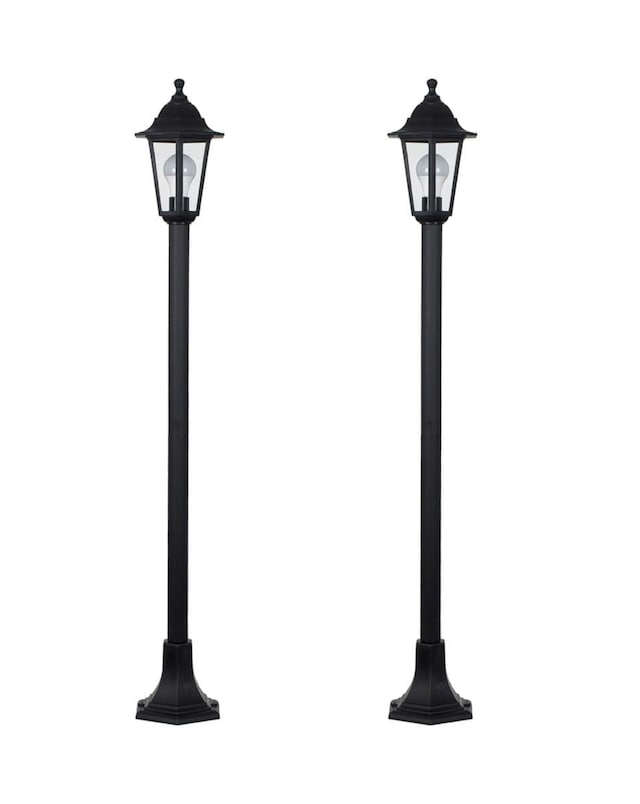 New In - ValueLights 2 Pack 1.2m Lamp Post
