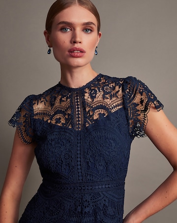 Monsoon Lace Midi Bridesmaid Dress