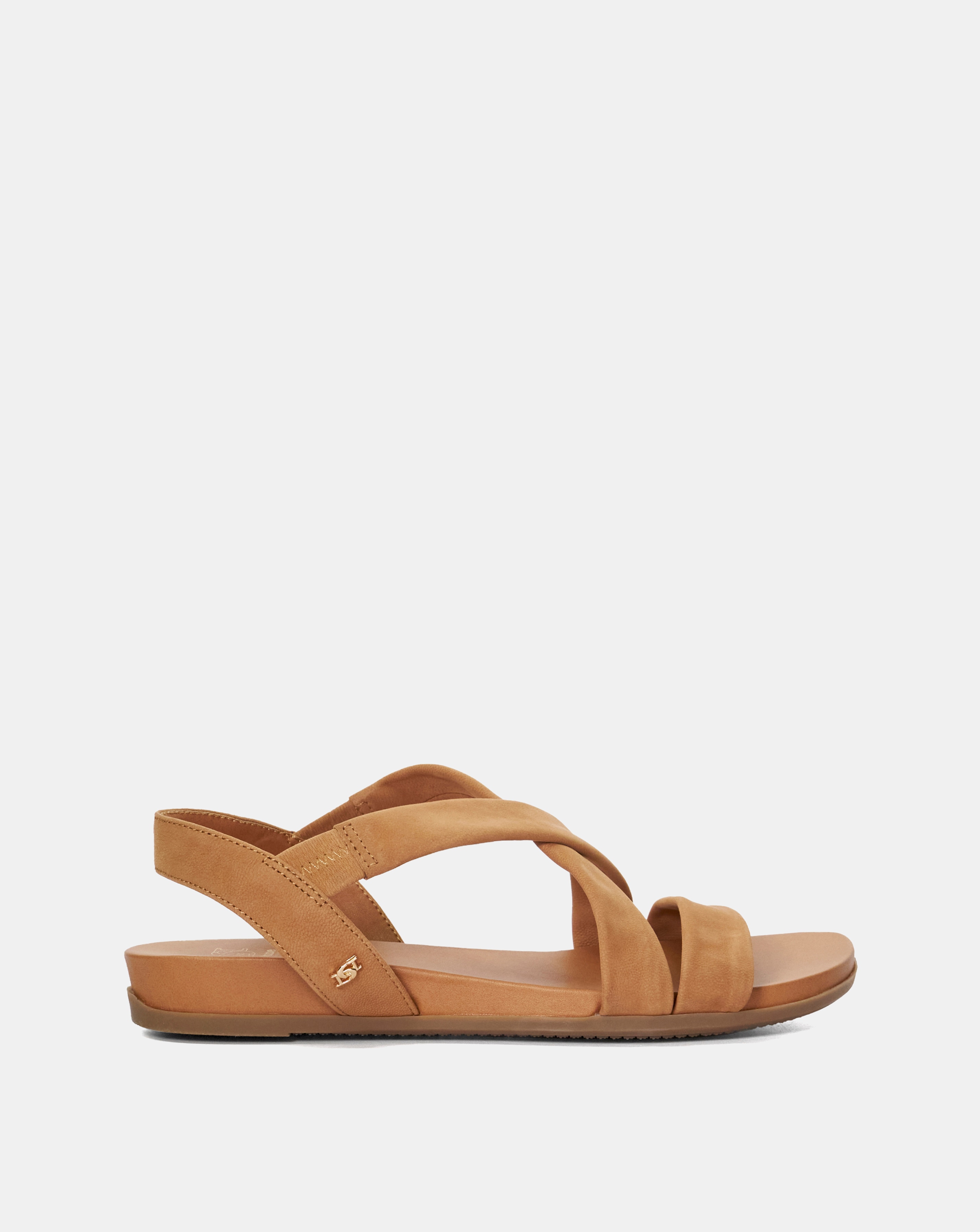 New In - Dune Landies Leather Sandals Wide Fit