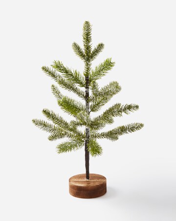 Pre Lit Snowy Tabletop Tree