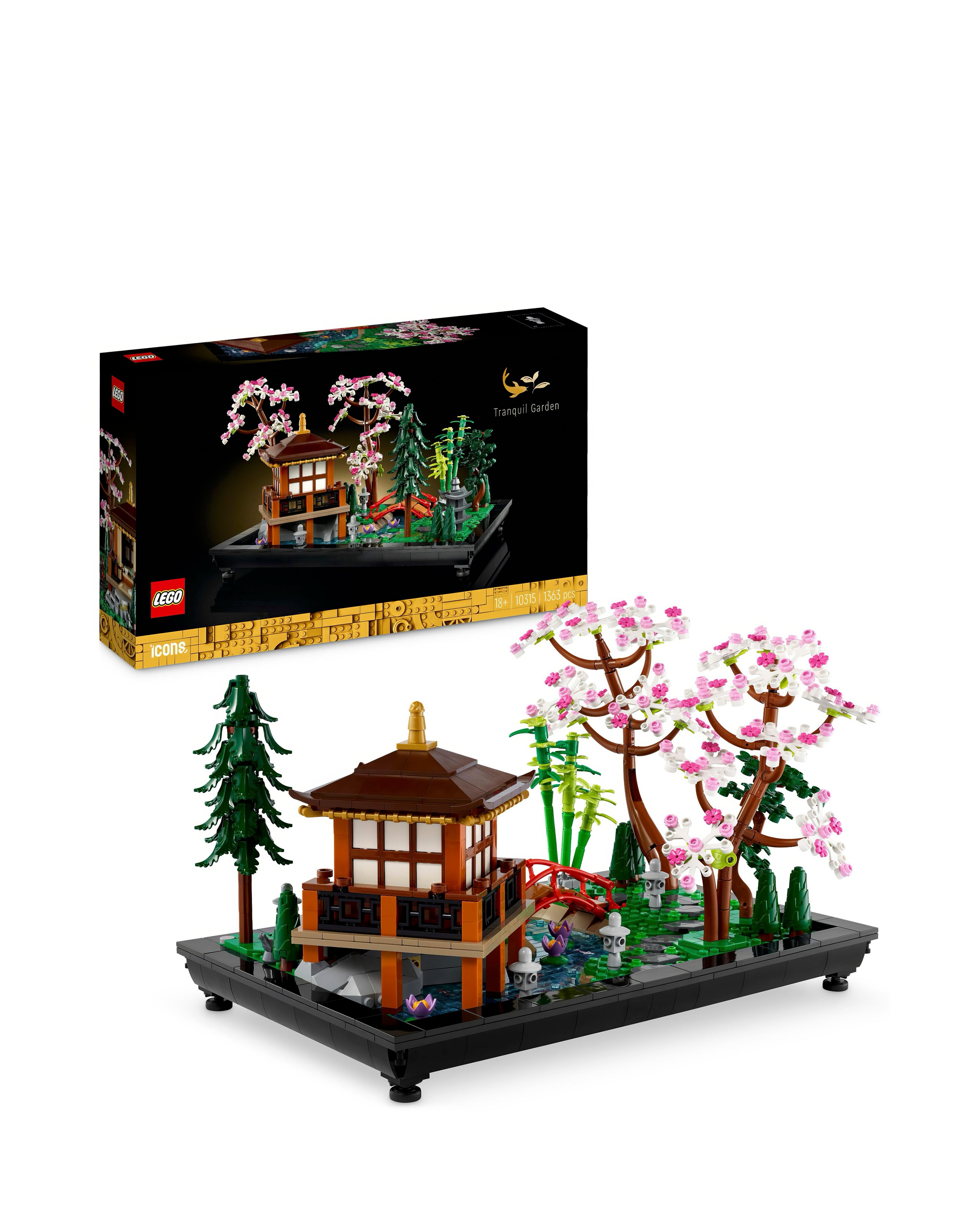 LEGO Icons Tranquil Garden Botanical Set