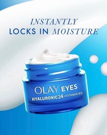 Olay Hyaluronic 24 + Vitamin B5 Eye Gel Cream With Hyaluronic Acid Hydrates