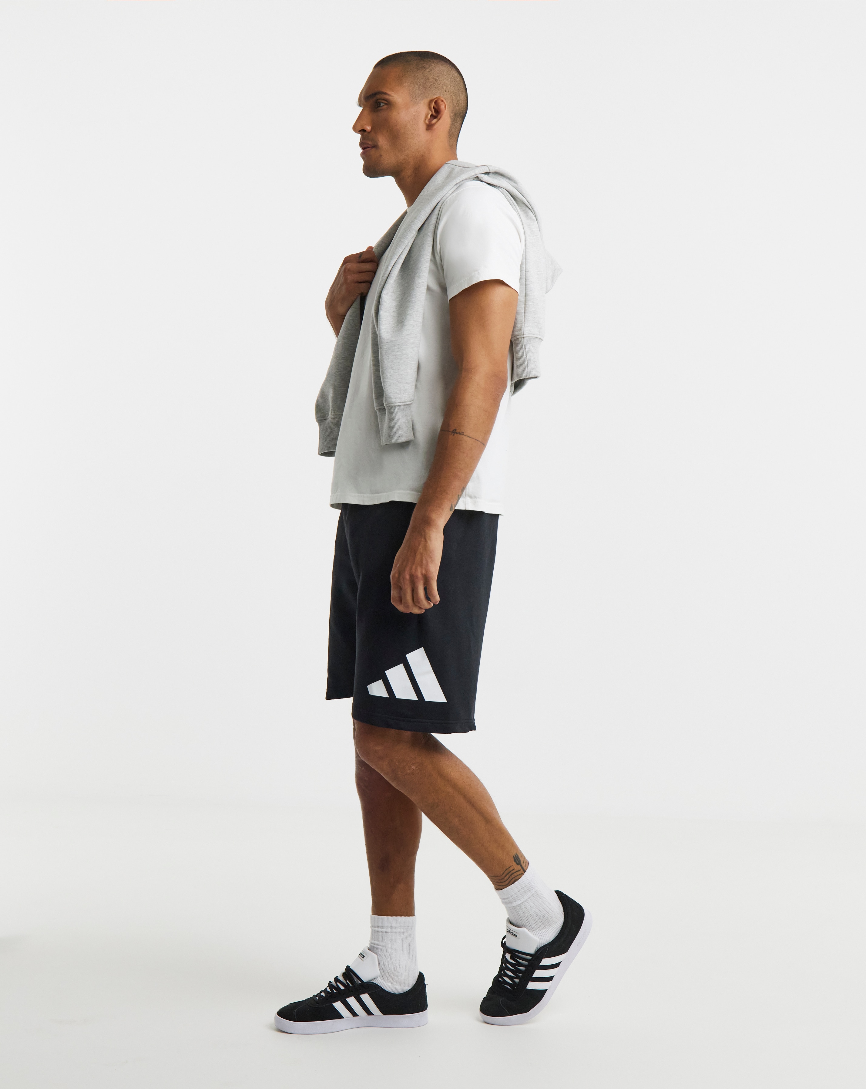 adidas Big Logo French Terry Shorts