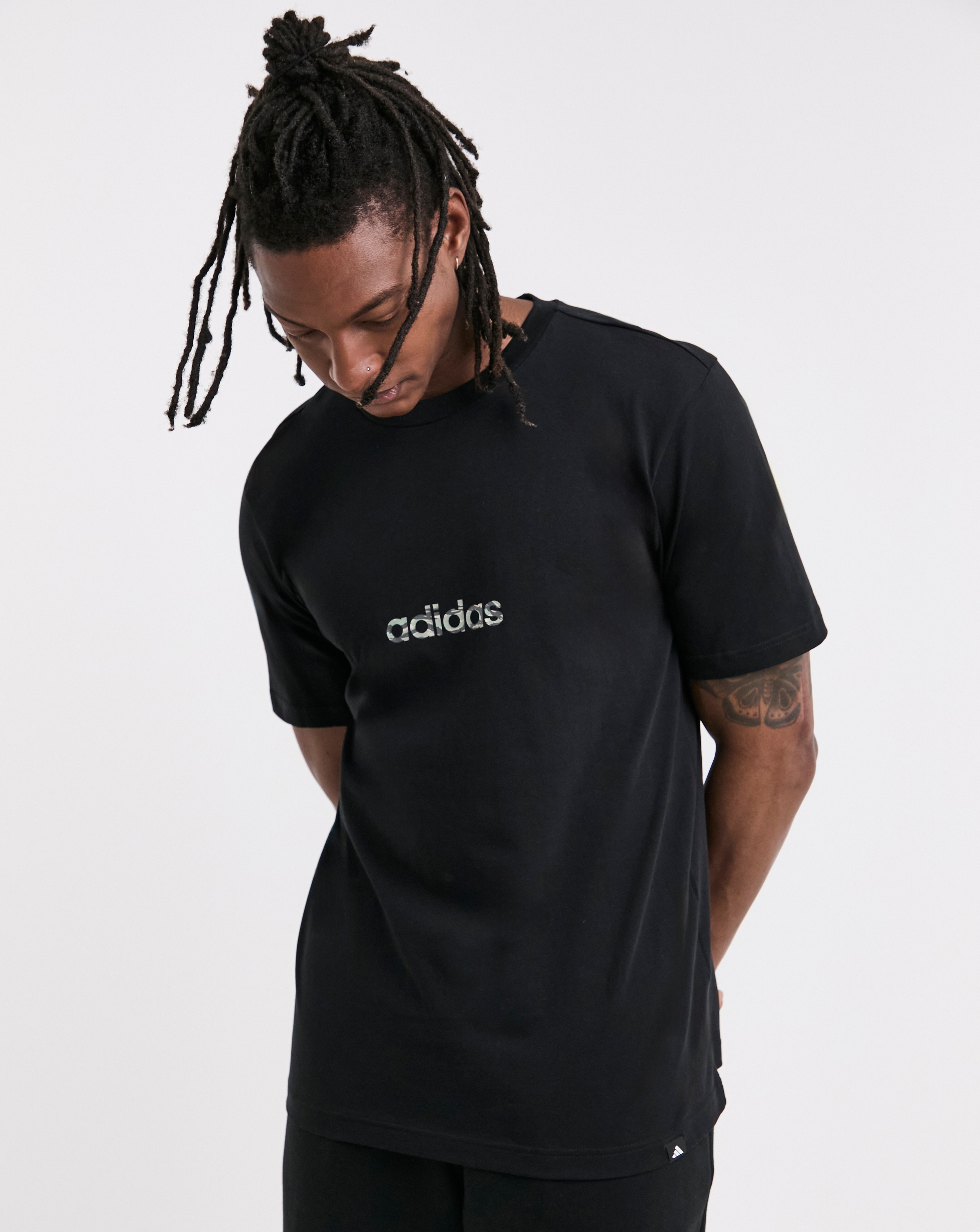 adidas Camo Linear T-Shirt