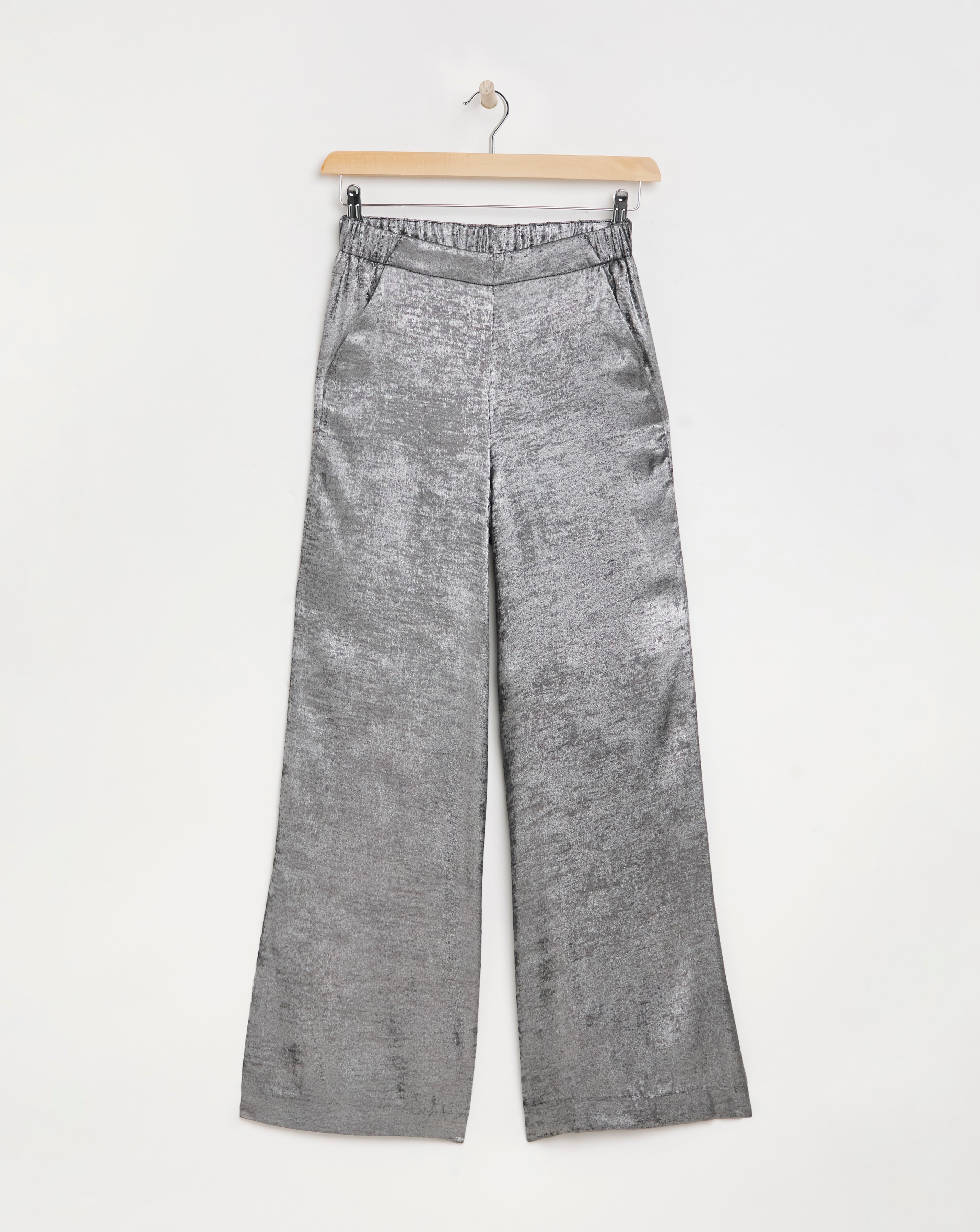 Joanna Hope Hammered Foil Wide Trouser