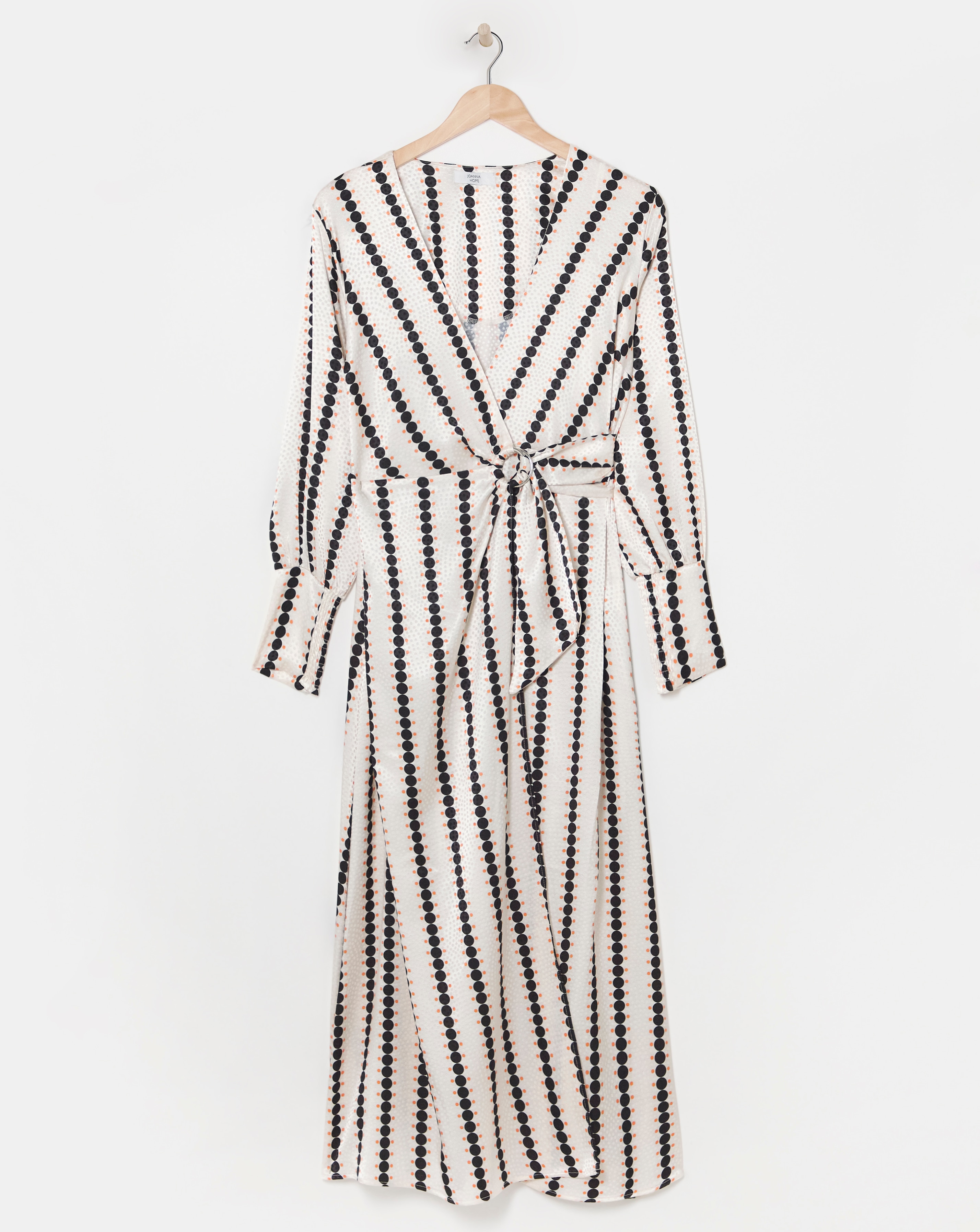 Joanna Hope Jacquard Wrap Dress