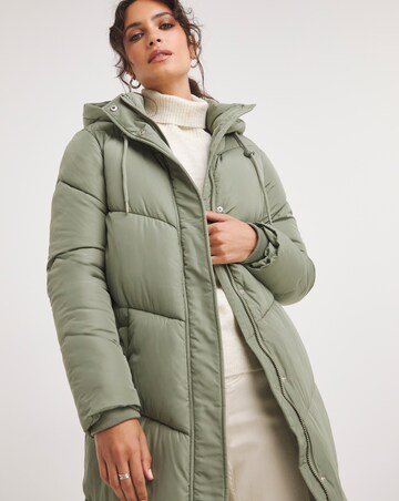 Sage Duvet Padded Coat