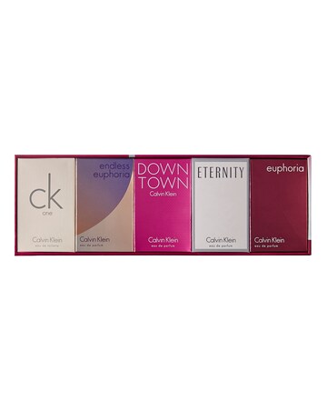 Calvin Klein Ladies Miniature Fragrance Set