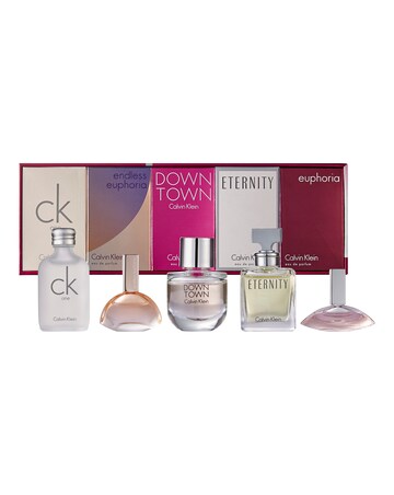 Calvin Klein Ladies Miniature Fragrance Set