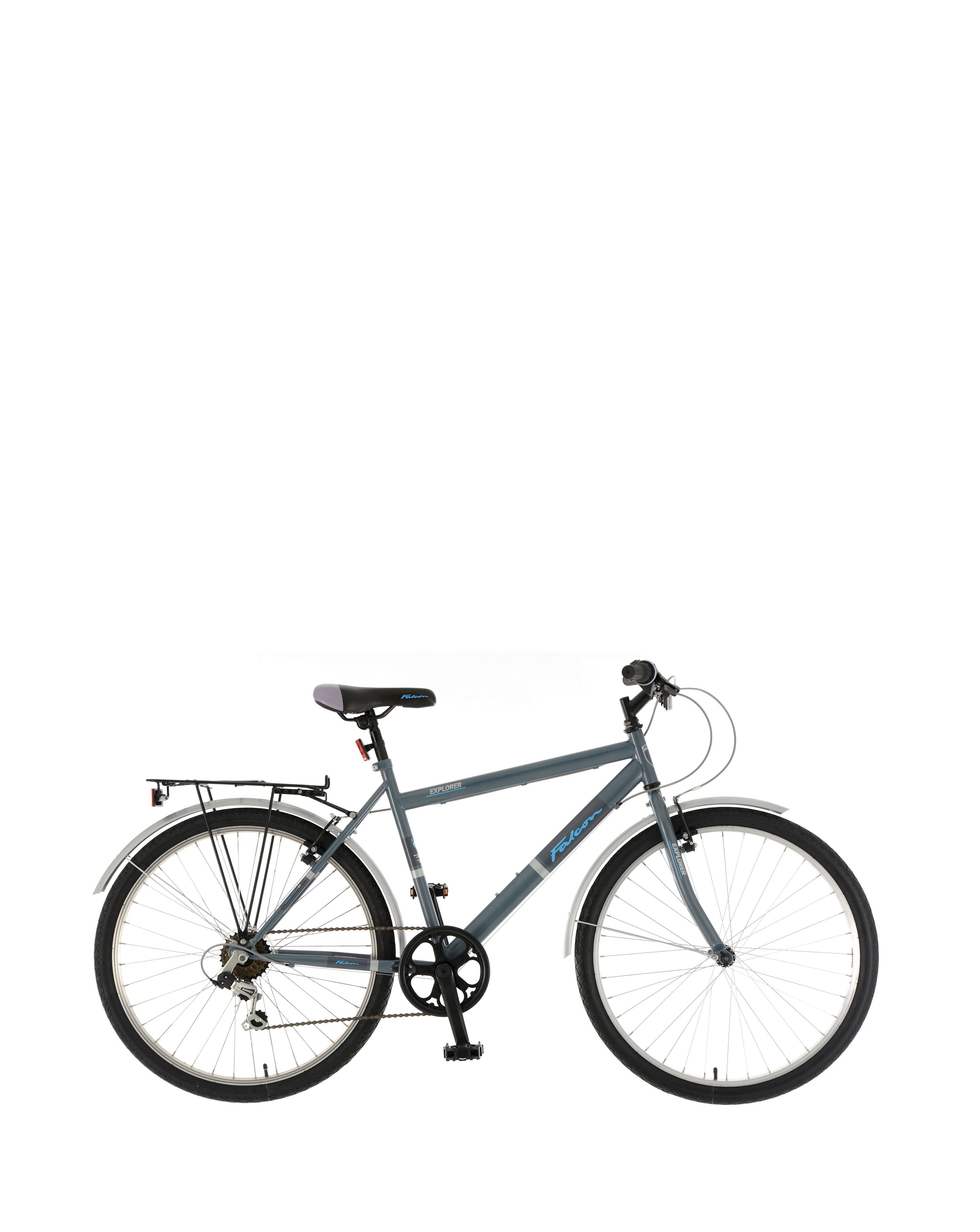 Falcon Explorer Mens Hybrid Bike