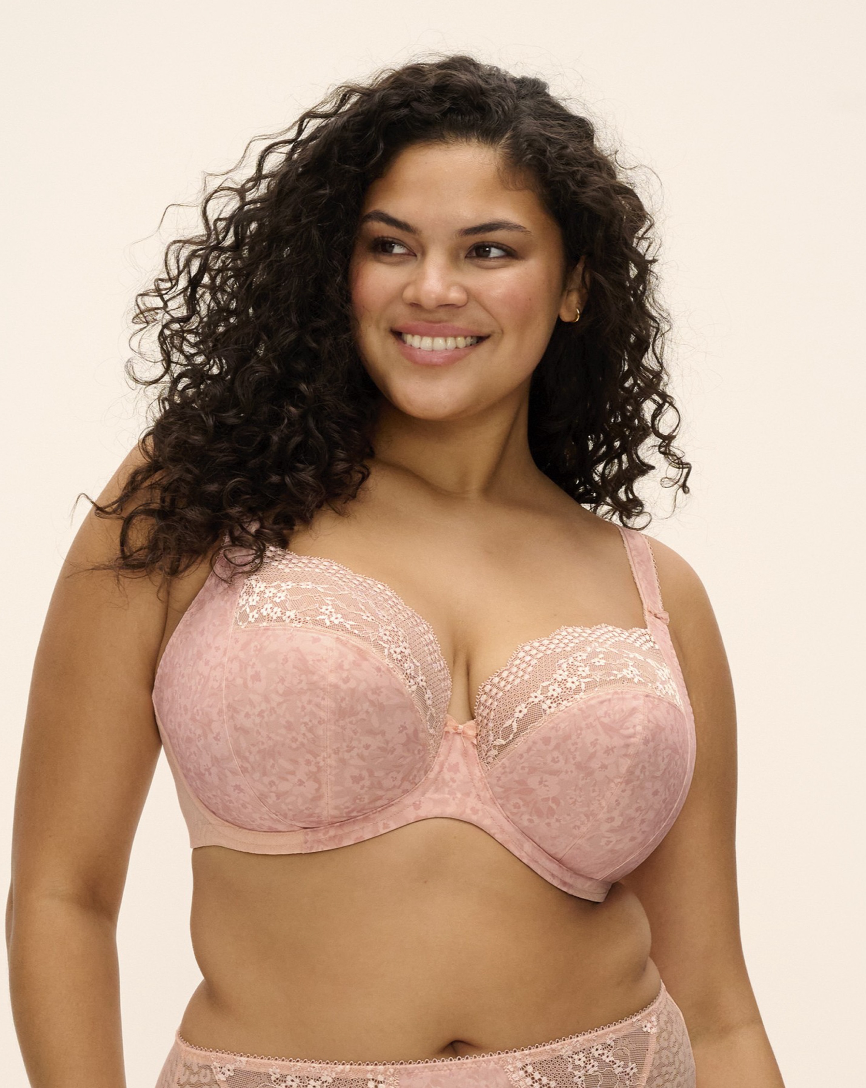 Elomi Lucie Plunge Wired Bra Blush