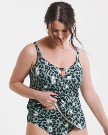 Elomi Jungle Bay Non Wired Tankini Top