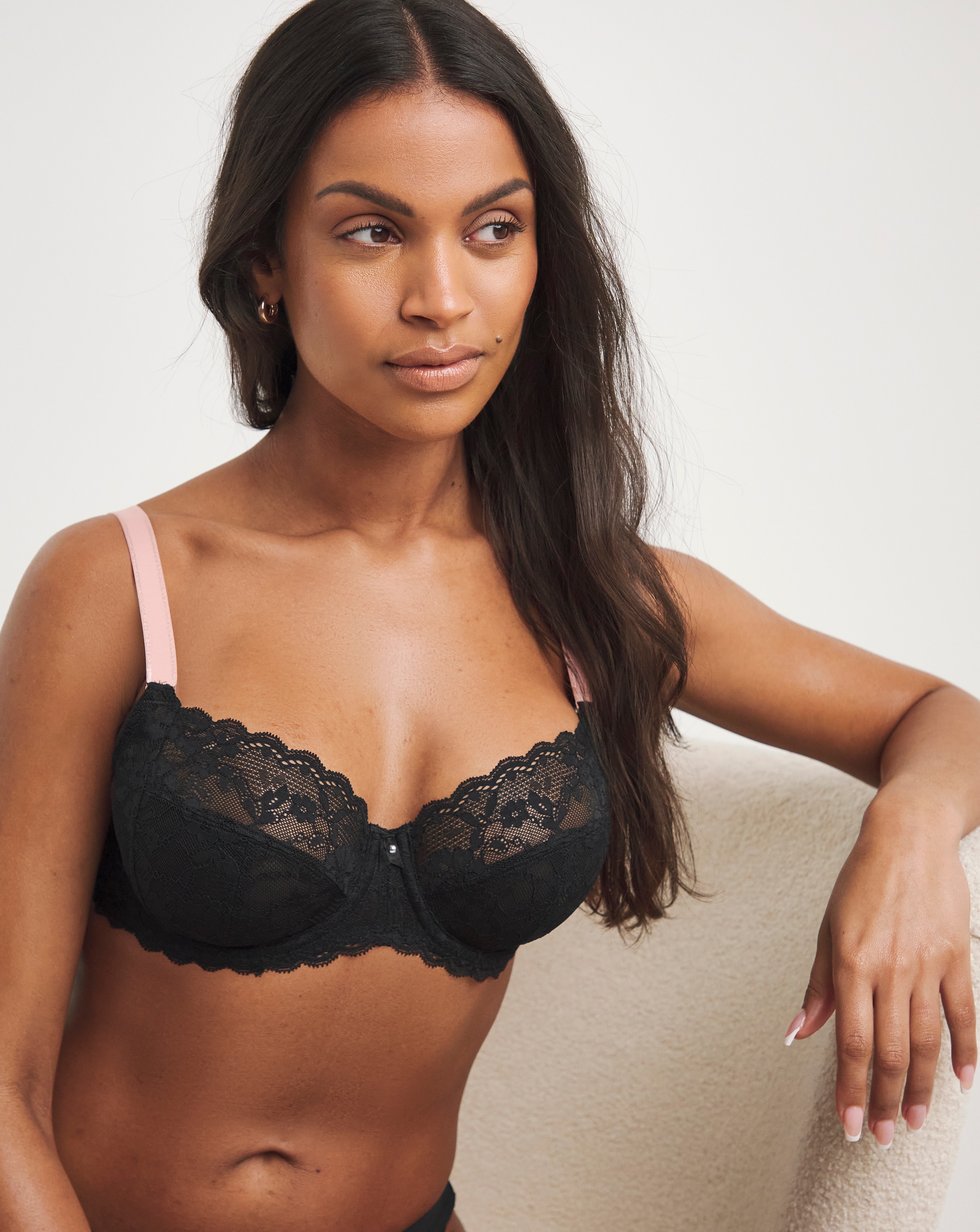 Freya Offbeat Balcony Wired Bra Black