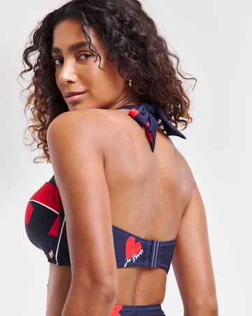 Joe Browns Retro Heart Bikini Top