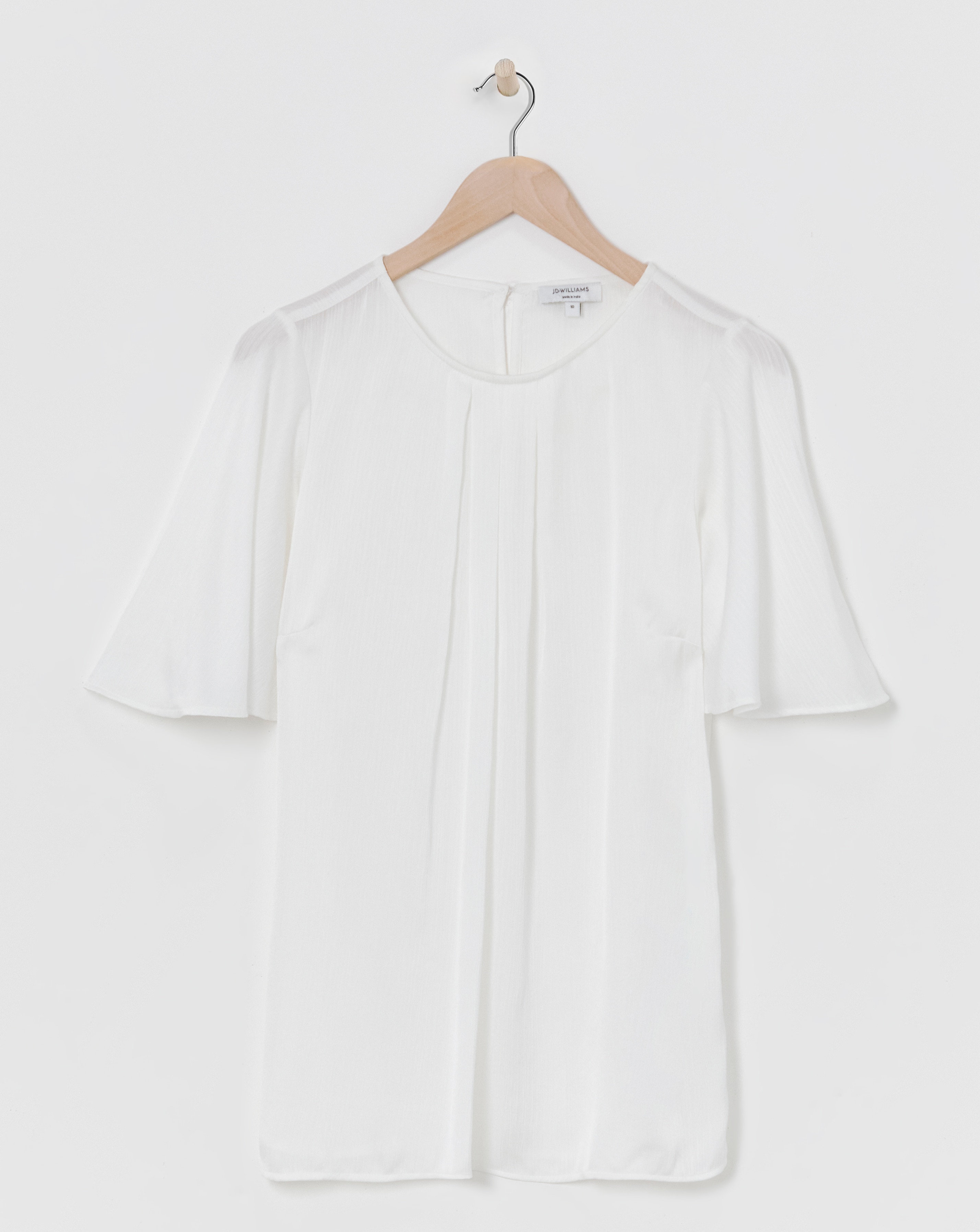 Angel Sleeve Satin Top