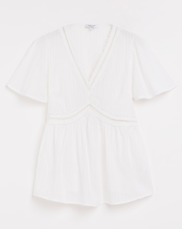 Flutter Sleeve Top
