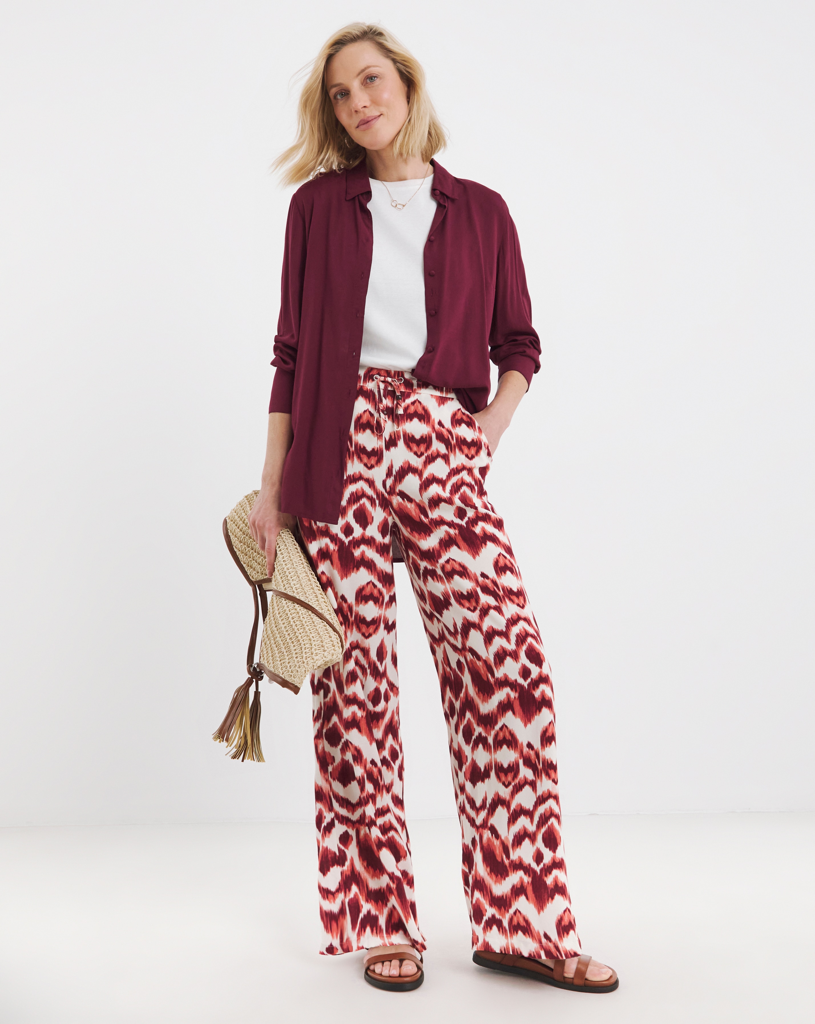 Wide Leg Trouser