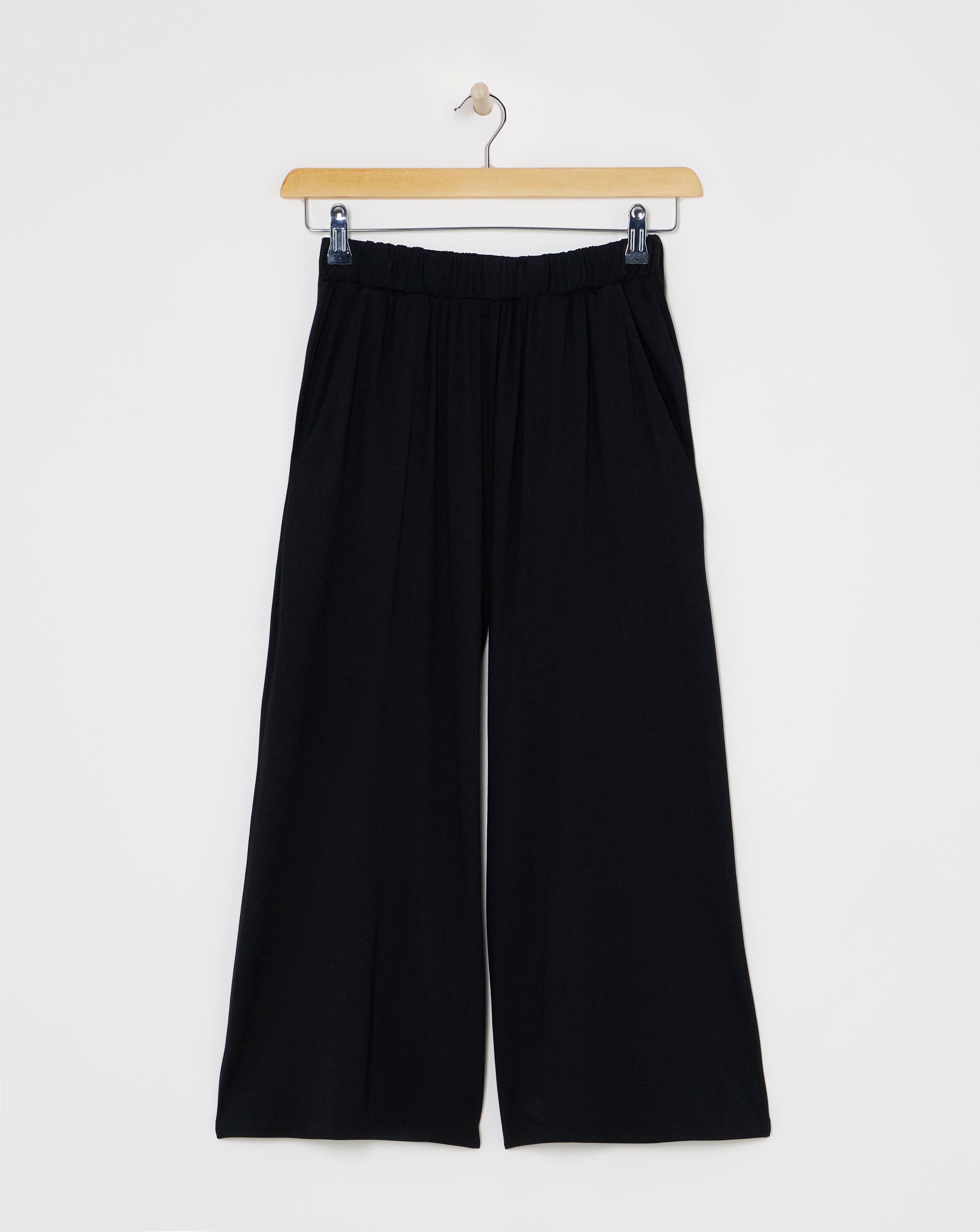 Black Jersey Culotte