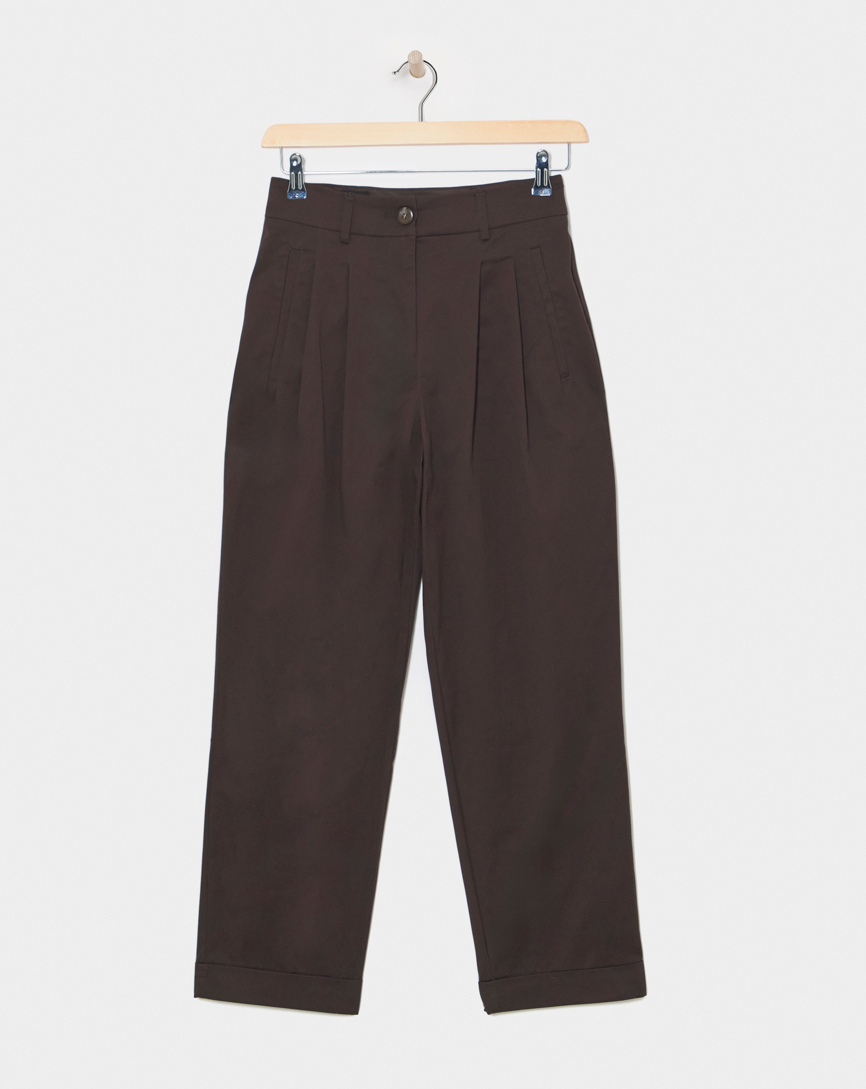 Anthology Chocolate Tapered Trouser