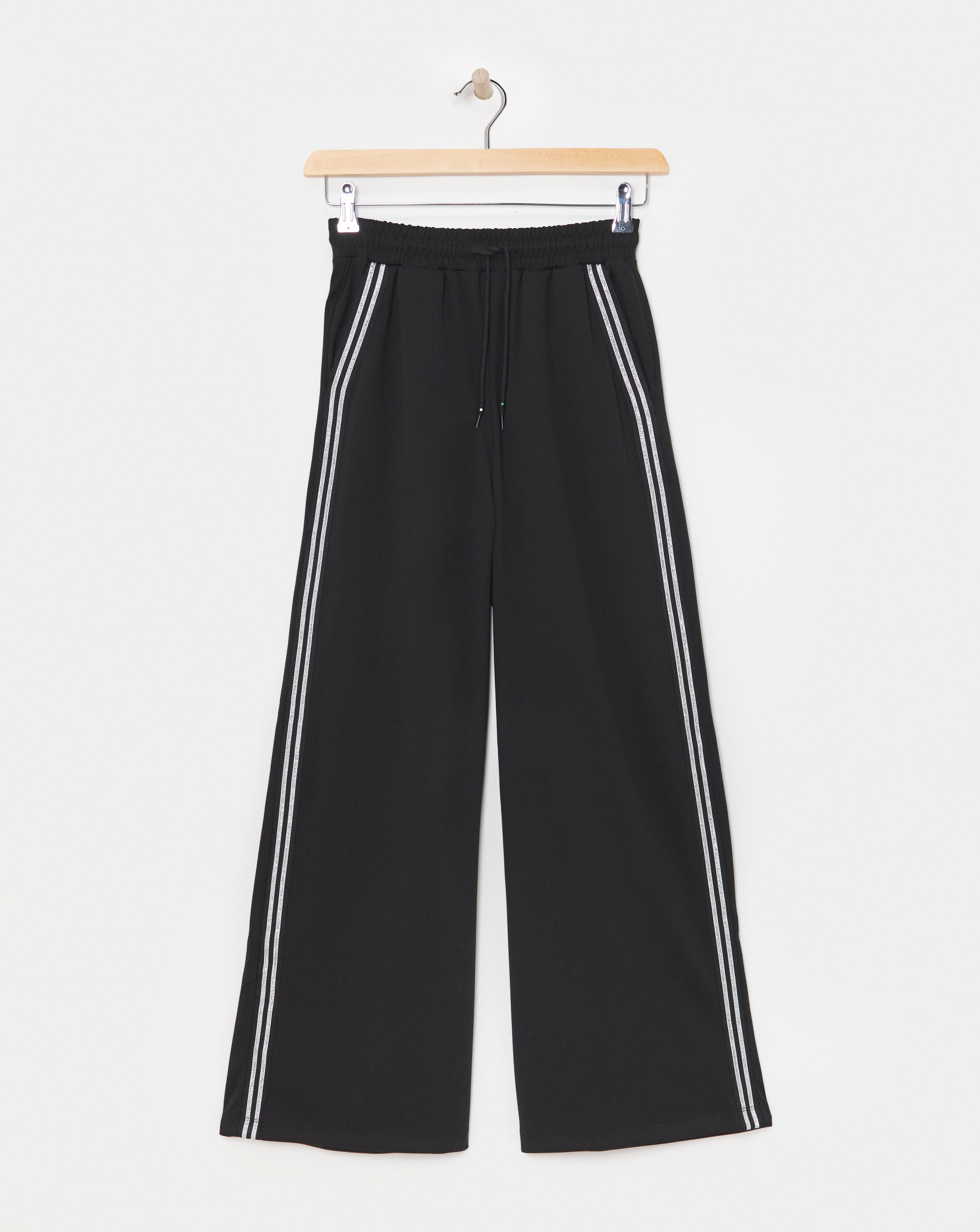 Ponte Glitter Side Stripe Trouser