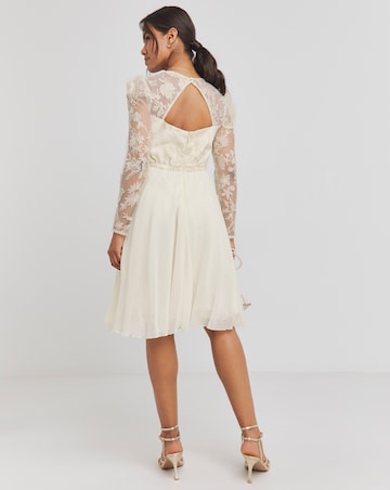 Chi Chi Mesh Embroidered Dress