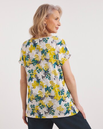 Julipa Notch Neck T-Shirt