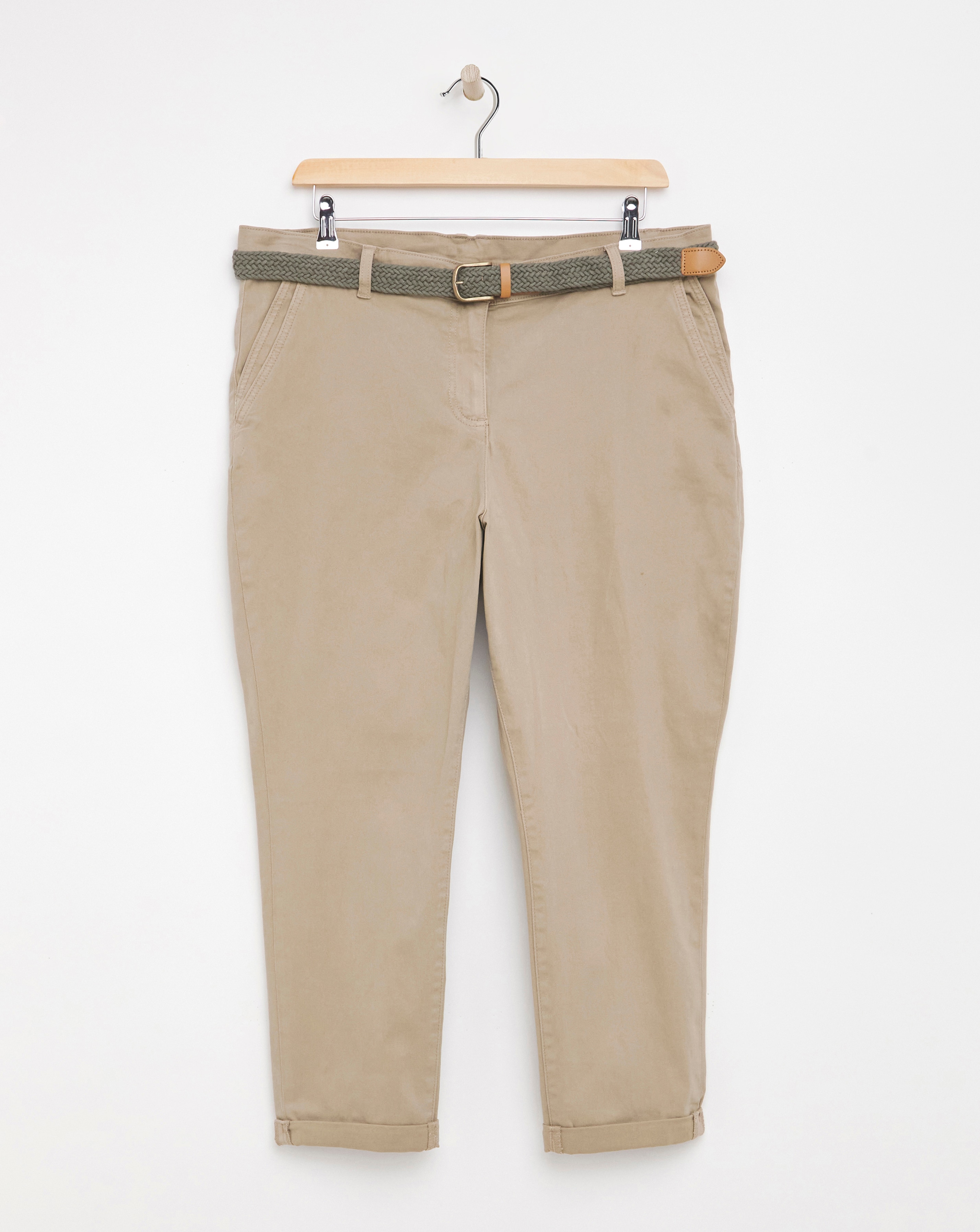 Julipa Chino Trouser With Belt