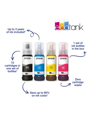 Epson EcoTank ET-2860 Wireless Inkjet Printer
