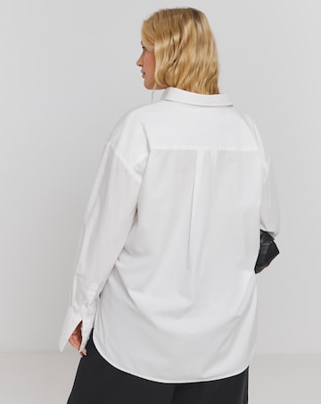 Oversized Cotton Poplin Shirt