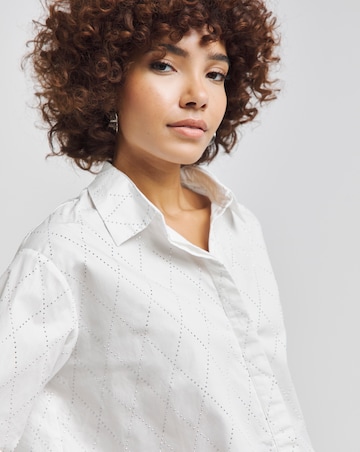 Embellished Oversized Shirt