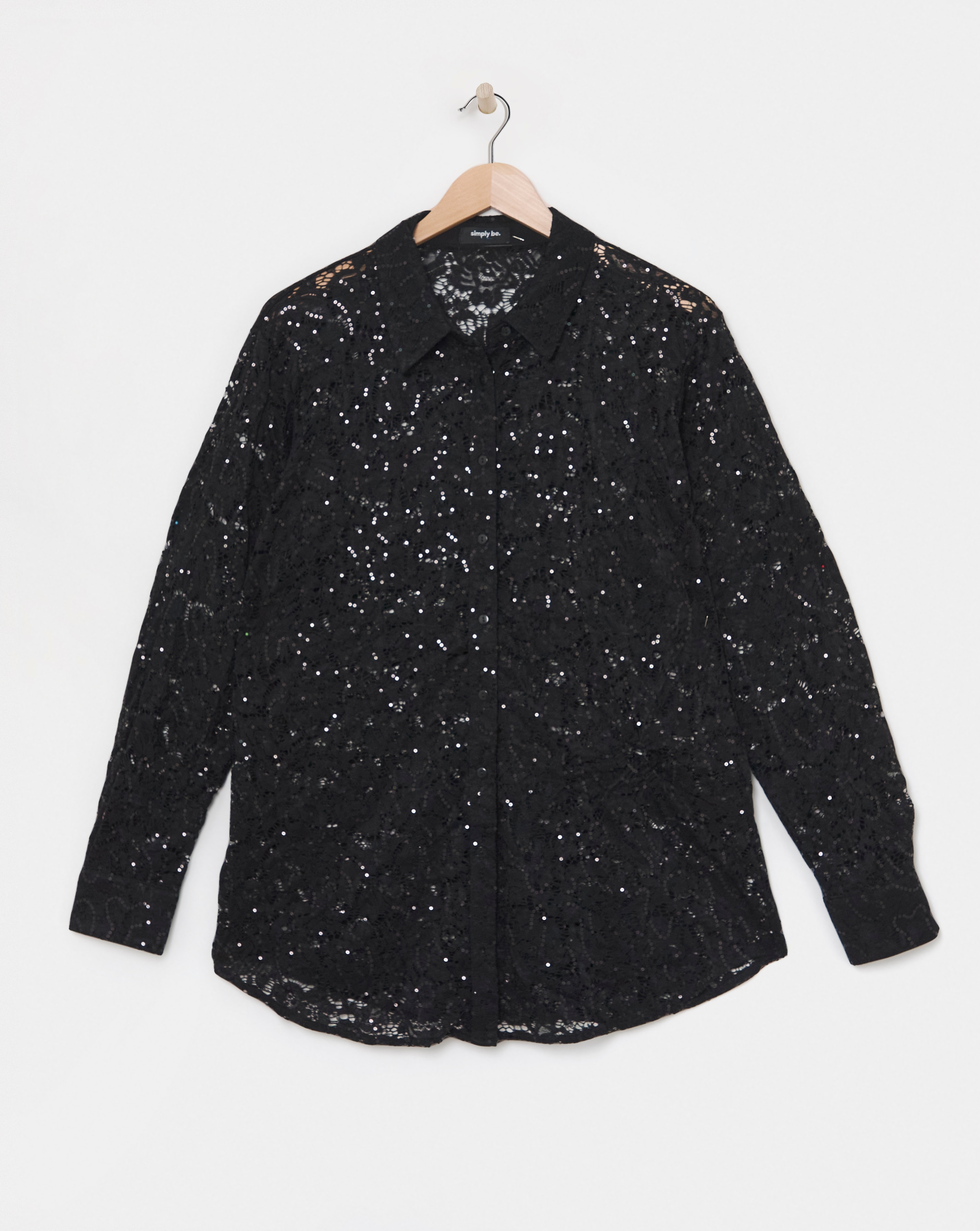 Sequin Lace Shirt