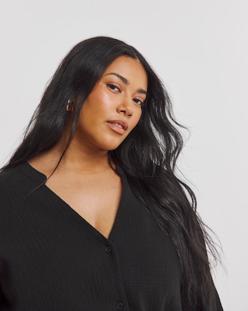 Simply Be Cheesecloth Boxy Shirt