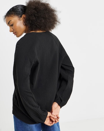 Simply Be Cheesecloth Boxy Shirt