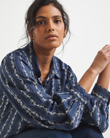 Floral Spun Viscose Shirt