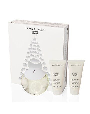 Issey Miyake A Drop D'Issey 50ml Eau De Parfum  and Hand Cream Gift Set