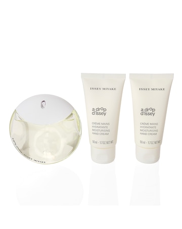 Issey Miyake A Drop D'Issey 50ml Eau De Parfum  and Hand Cream Gift Set
