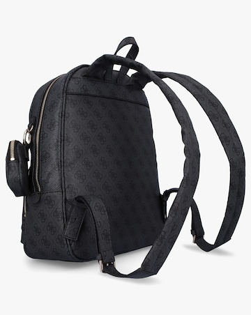 Guess Power Play Tech Coal Logo Backpack