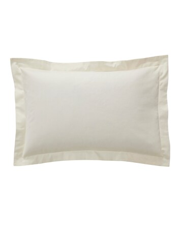 600 Thread Count Cotton Sateen Oxford Pillow Case