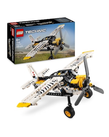 LEGO Technic Bush Plane Building Toy Set for Kids - 42198