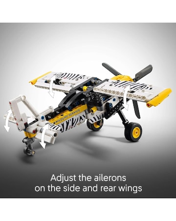 LEGO Technic Bush Plane Building Toy Set for Kids - 42198