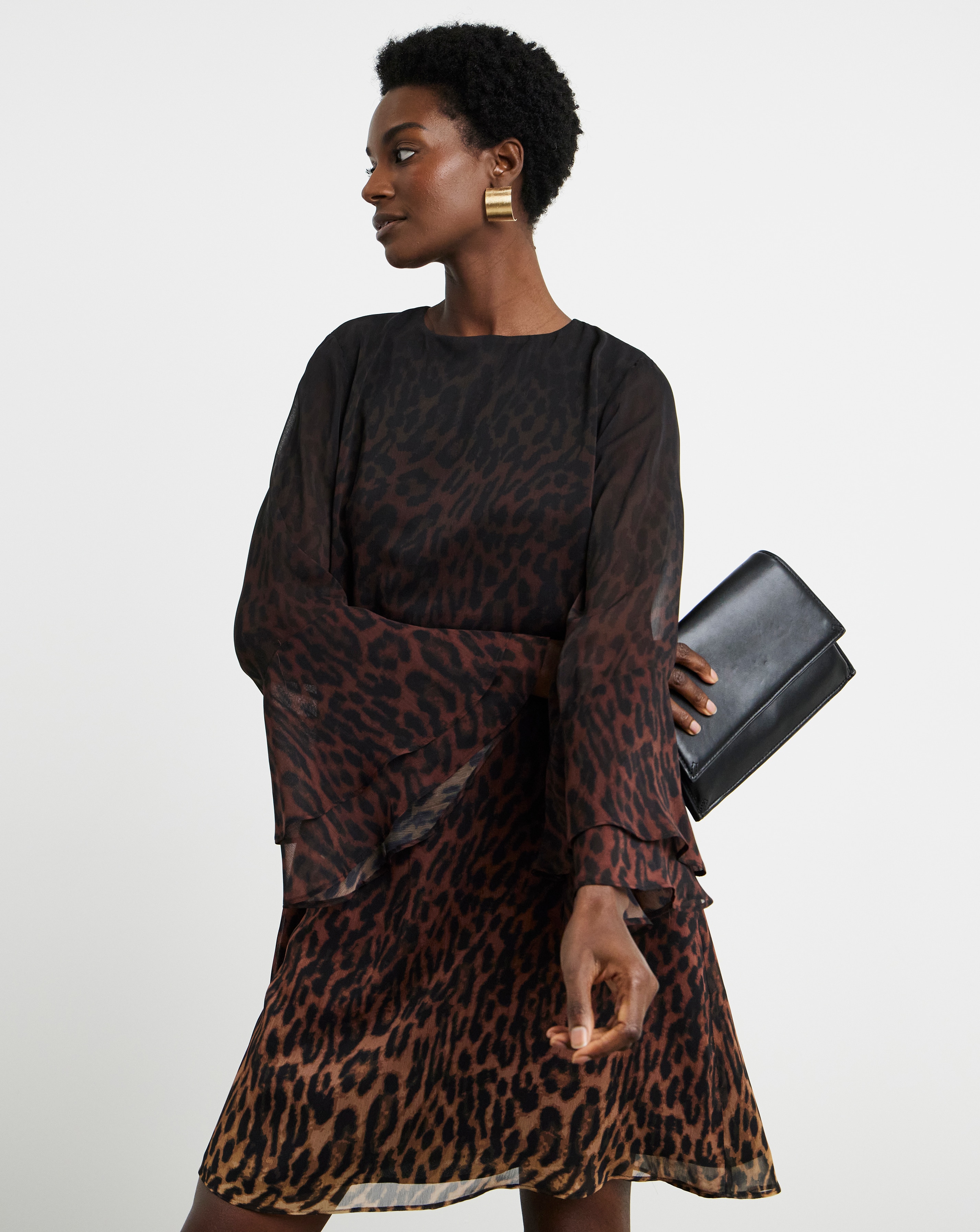 Joanna Hope Crinkle Shift Dress